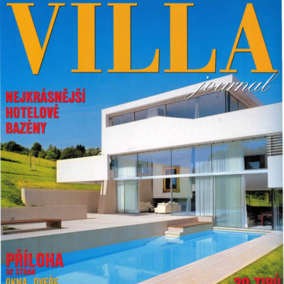 Titulní stránka časopisu Villa